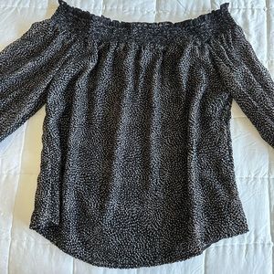 WHBM off the shoulder top